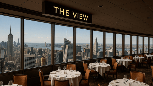 The View Restaurant in Times Square Reopens with a Fresh Perspective