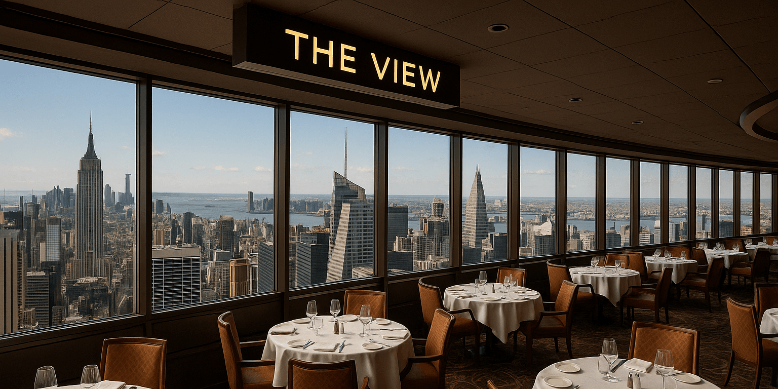 The View Restaurant in Times Square Reopens with a Fresh Perspective
