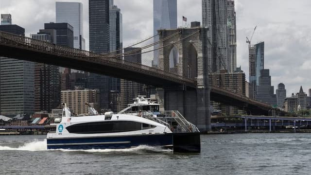 New York Double-Decker Ferry Route Launches in New York Harbor