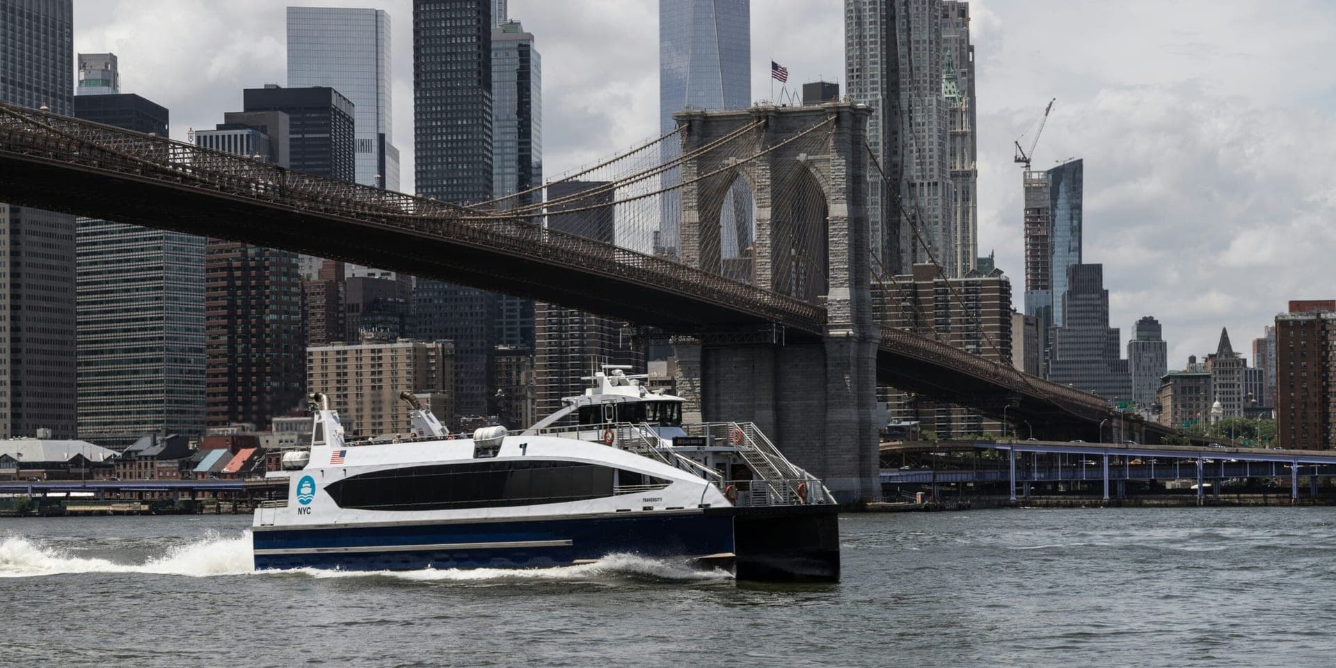New York Double-Decker Ferry Route Launches in New York Harbor